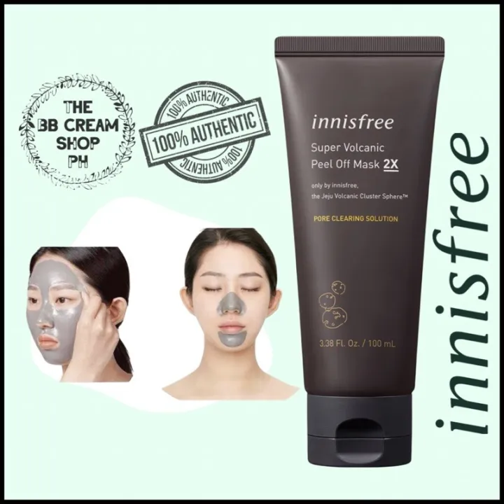 INNISFREE Super Volcanic Peel Off Mask 2x 100ml Lazada PH