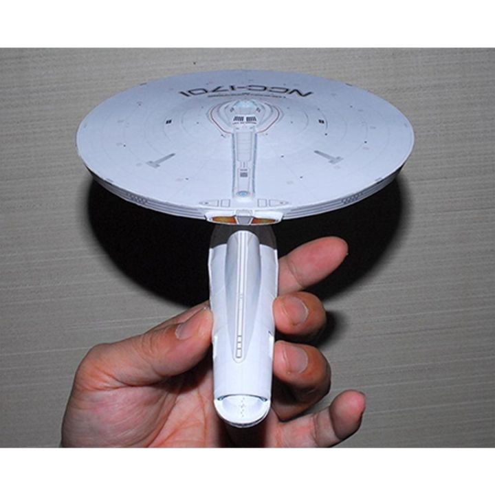 sciencefiction-aircraft-startrek-enterprise-ncc-1701-hd-papermodel-diy-handmade-fancy-toy-garage-kit-paper-handicraft-decoration