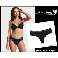 .r Sexy ILLUSIONS BY VICTORIAS SECRET กางเกงชั้นใน เอวยางยืด ลายโลโก้ สําหรับผู้หญิง