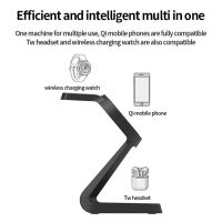 3 In 1 20วัตต์มัลติฟังก์ชั่ Qi ศัพท์แม่เหล็กชาร์จไร้สายสำหรับ 1312สำหรับ 45สำหรับ อย่างรวดเร็วชาร์จยืน