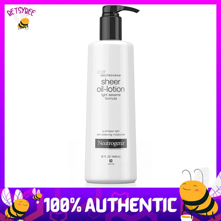 Neutrogena Sheer Body OilLotion Light Sesame Oil Formula 32 fl. oz
