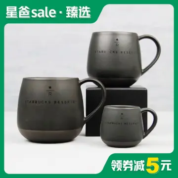 Starbucks Reserve Double Wall Ceramic Travel Mug Black