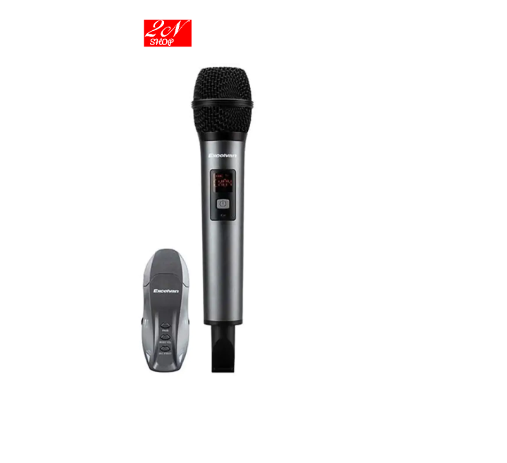 Micro Karaoke không dây Excelvan K18V, 01 mic, VHF Lazada.vn