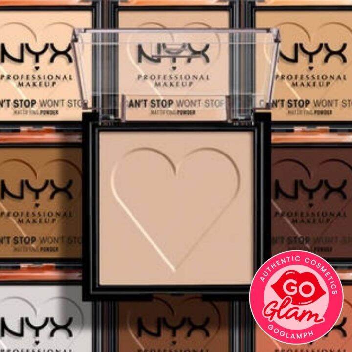 Nyx Can T Stop Won T Stop Mattifying Pressed Powder Lazada Ph