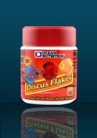 อาหารปลาน้ำจืด ยี่ห้อโอเชี่ยน นูทริชั่น Discus Flakes 34g  แผ่นขนาด 34กรัม