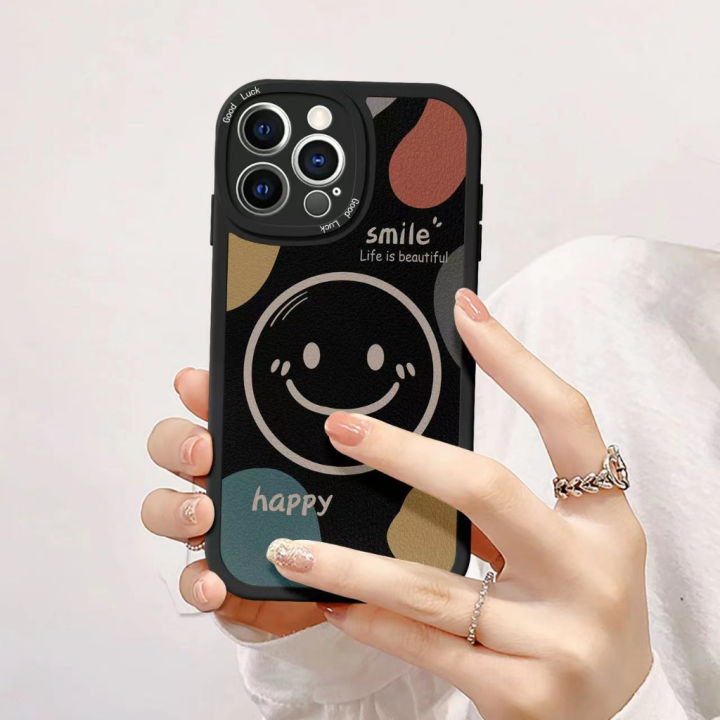 ส่งจากไทใบหน้ายิ้ม-smile-น่ารัก-เคส-xr-บอดี้-13pro-x-xs-บอดี้-14-pro-เคสไอโฟน-xr-body-14-pro-เปลี่ยนบอดี้-13-pro