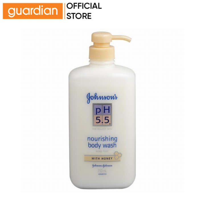 Johnsons Ph5.5 Body Wash Honey Nourish 750ml Lazada