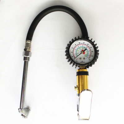 Inflator Gauge Tire Pressure For Auto Car Truck Motorcycle