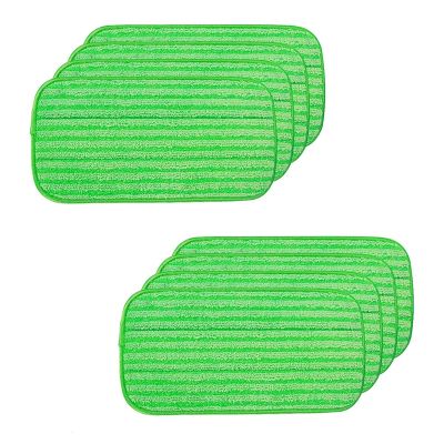 8 Pcs Reusable Microfiber Mop Pads for Swiffer Wet Jet Mops Washable Microfiber Mop Pads for Wet and Dry Use Mop Pad