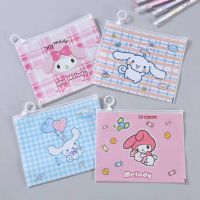 กระเป๋าดินสอ ลาย Kawaii Sanrio Mymelody Cinnamoroll เหมาะกับของขวัญ สําหรับเด็กผู้หญิง และสํานักงาน