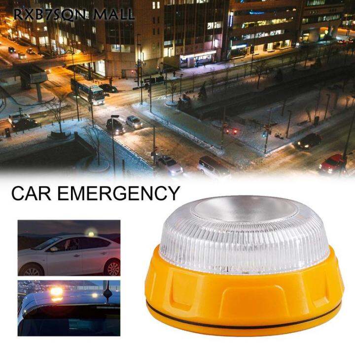 RXB7SQN MALL Car LED Flashing Strobe Beacon Light Truck Emergency Safe