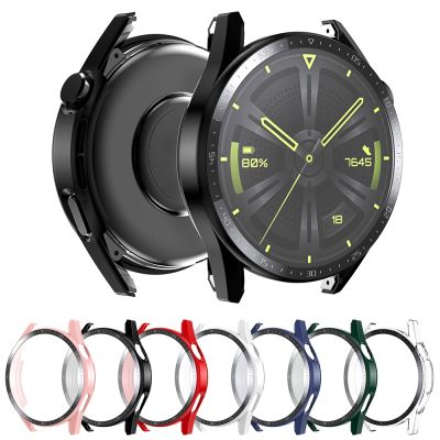 Calibration Ring Matte PC Case for Huawei Watch GT 3 2 46mm Cover GT3 Screen Protector Hard Shell Frosted Bumper Accessories