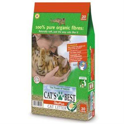 CATS BEST OKO PLUS LITTER 30 Litre (13kg) Lazada