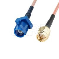 ♈✹▲ JXRF Connector SMA to FAKRA C SMA to CRC9 TS9 SMA FAKRA Extension Coax Jumper Pigtail Cable 15CM RG316 for 3G 4G Modem Router