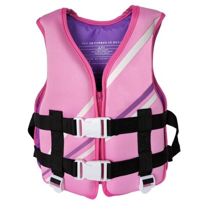 2023 Portable New Childrens Lifejacket Neoprene Buoyancy Swimming Vest Fishing Rowing Motor Boat Surfing Safety Lifejacket  Life Jackets