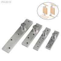 1pc 360 Degree Rotation Concealed Swivel Hinge Up Down Doors Rotating Hinges Location Shaft Hidden Pivot Hinge For Wooden Doors