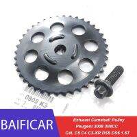 Baificar New Genuine Exhaust Camshaft Pulley With Bolt 0805K3 For Peugeot 3008 308CC Citroen C4L C5 C4 C3-XR DS5 DS6 1.6T