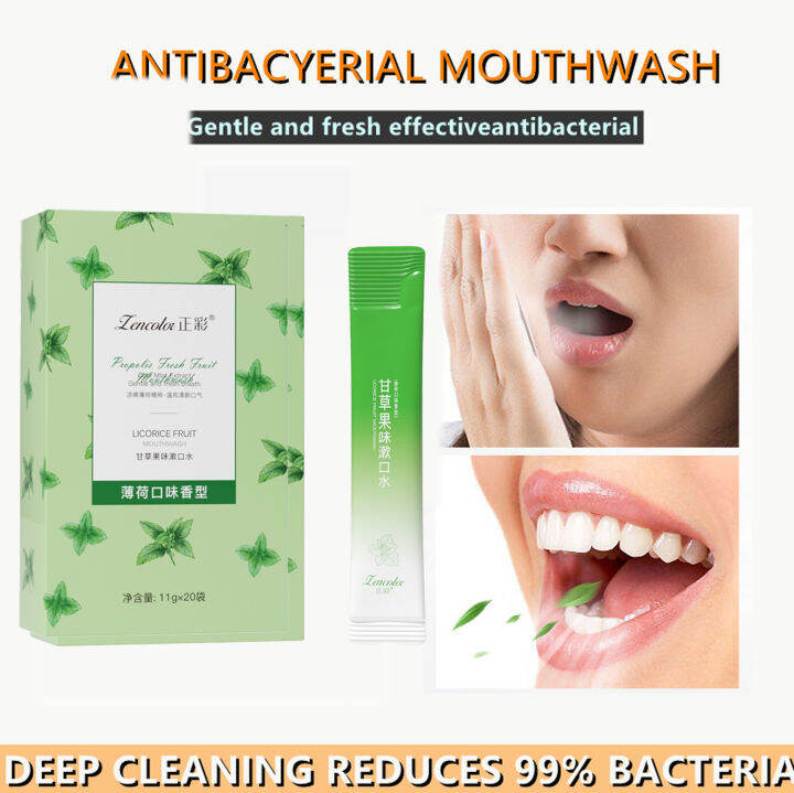 Mouthwash For Fresh Breath Removal Sterilization Function Multieffect