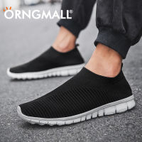 ORNGMALL Breathable แฟชั่นผู้ชายใหม่รองเท้าผ้าใบส้นเตี้ยรองเท้าลำลองผู้ชายผู้หญิงรองเท้าผ้าใบรองเท้าขี้เกียจรองเท้าขับรถสวมใส่ลื่นคู่รองเท้าขนาดใหญ่รองเท้า35-47