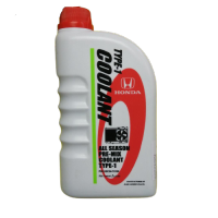 HONDA แท้ห้าง เบิกศูนย์ น้ำยาเติมหม้อน้ำ น้ำยาหล่อเย็น ALL SEASON PRE-MIX COOLANT TYPE-1 ใช้ได้กับ รถ Honda ทุกรุ่น ขนาด 1 ลิตร [08C04-TH100]