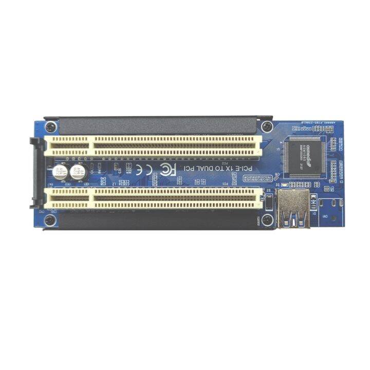 1-set-pci-e-to-dual-pci-expansion-card-adapter-asm1083-support-capture-card-golden-tax-card-sound-card-parallel-card