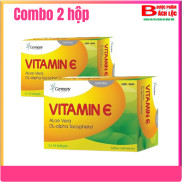 Combo 2 hộp-Viên uống đẹp da Vitamin E Germany bổ sung vitamin E cho cơ thể