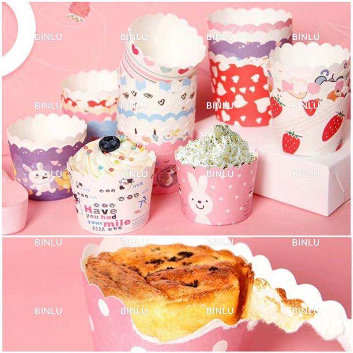 50pcs set paper cupcake,cake cup,baking cups,cake muffin cup,stripes ...