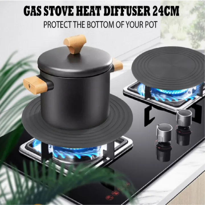 Heat Diffuser Gas Stove Simmering Pan Prevent Scorching Thawing Board