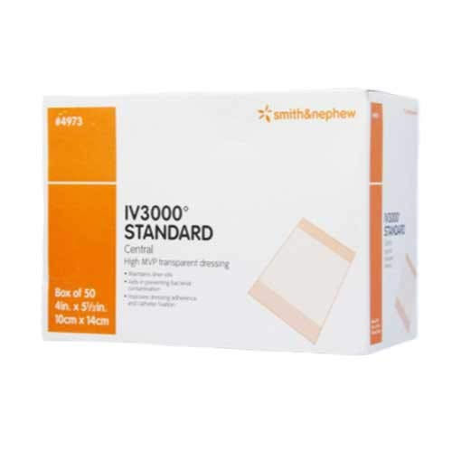 Smith & Nephew Opsite IV 3000 Dressing /4 x 5.5 Inch, Box of 50