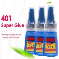 401 Super Glue Multi-Purpose For DIY Craft PVC Glue Household Goods Instant Adhesive Bottle For Home Accessories Office Supplies