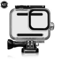 Action Camera 60m Sealed Waterproof Shell Black Diving Protection Underwater Diving Cover for Go Pro 8 Action Camera Accessories