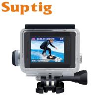 ♣❀▪ FOR GoPro Hero4/3 /3 for gopro hero waterproof case/housing chargeable Disassembly-free lens underwater 50m