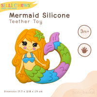 ของเล่นเขย่า | ยางกัด Mermaid Silicone Teether Toy จาก Fun Zone