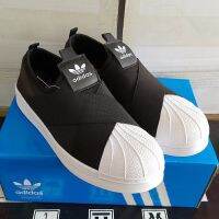 SUPERSTAR SLIP ON BLACK WHITE