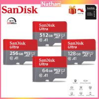 Sandisk Ultra Micro SD Card 32GB/64GB/512GBเมมโมรี่การ์ดClass10A1 ความเร็ว120MB/sใช้ได้กับมือถือ คอมพิวเตอร์ memory card