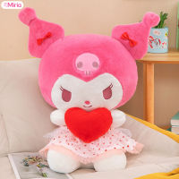 ของเล่นตุ๊กตาเมโลดี้ Miria Kuromi หมอนยัดน่ารักสร้างสรรค์จำลอง Boneka Mainan สำหรับเด็กของขวัญสะดวกสบายสำหรับเด็ก