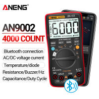 ANENG AN9002บลูทูธมัลติมิเตอร์แบบดิจิตอล6000นับ True RMS Professional Multim Auto-Range Acdc เครื่องทดสอบแรงดันไฟฟ้า