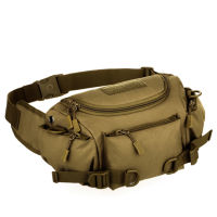 High Quality New Men Durable Nylon Fanny Waist Pack Belt Hip Bum Military Travel Riding Assault Water Bottle Sling Chest Bag