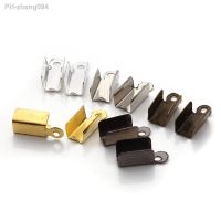 200pcs Leather Rope Cord End Metal Crimps Beads Lot For Jewelry Making DIY Crafts