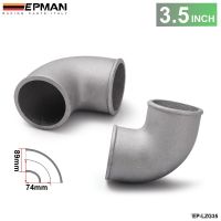 89mm 3.5 Cast Aluminium Elbow Pipe 90 Degree Intercooler Turbo Tight Bend For BMW E36 M3/325i/ is/ iX M50 92-99 EP-LZG35