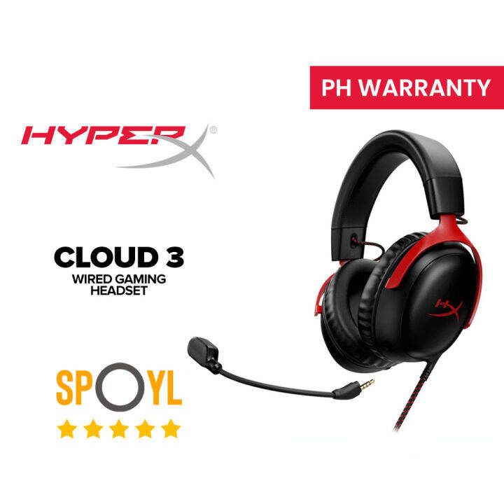 HyperX Cloud 3 / Cloud III - Gaming Headset - Spoyl Store | Lazada PH