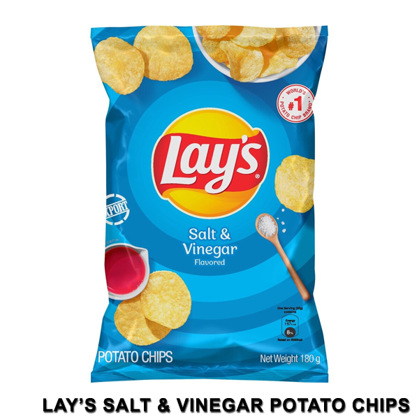 Lay's Salt & Vinegar Potato Chips 170g | Lazada