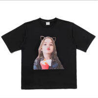 Adlv BABY FACE KISS CAT เสื้อยืดเด็กผู้หญิง หูแมว br