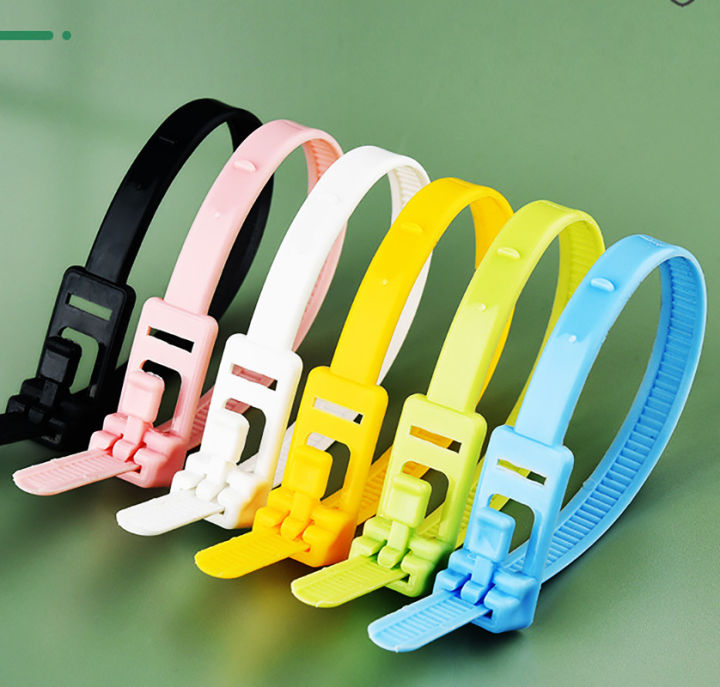 ribbed-cable-tie-load-bearing-cable-tie-plastic-cable-tie-retractable-nylon-tie-detachable-nylon-tie-reusable-nylon-ties