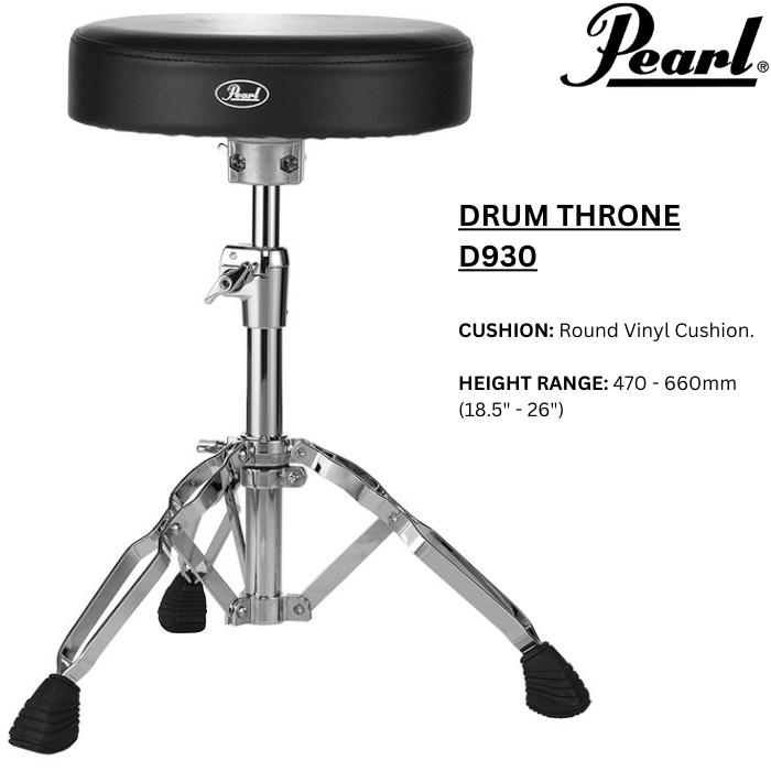 724ROCKS Pearl Drum Pearl D930 Drum Throne D930 pearl drum throne