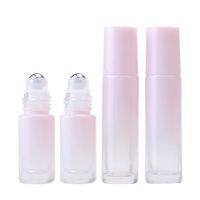 10Pcs 5Ml 10Ml Glass Roll On Bottles With Stainless Steel Balls Empty Perfume Bottles Roller Bottles For Essential Oil