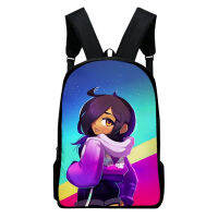 ใหม่ Aphmau Merch แฟชั่นฟอร์ดผ้าไหล่กระเป๋าเป้สะพายหลังพิมพ์หลายซิปแพ็คลำลองกระเป๋านักเรียนนักศึกษาเด็กหญิง