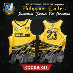 202 HG BASKETBALL YELLOW NAVY BLUE FULL SUBLIMATION JERSEY FREE