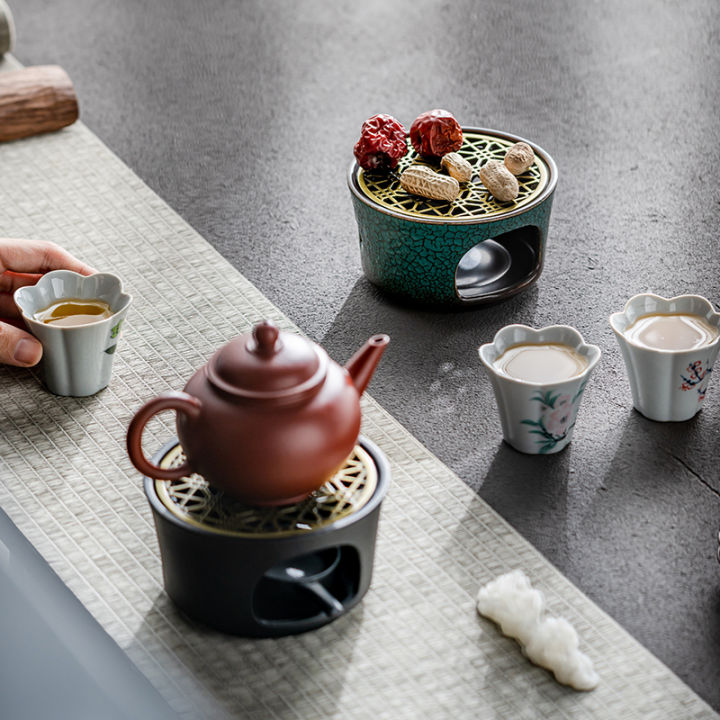 kung-อุ่นชาเตาจีน-fu-ชาแบบพกพาครัวพิธีชงชา-catering-เตาเครื่องทำความร้อนโบราณ-camping-vintage-อุปกรณ์เสริม