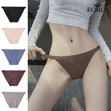 Ladies Breathable Fruit Print Ice Silk Comfortable Low-Rise Cotton Thong Panties  Underwear - China Panty and Underwear price